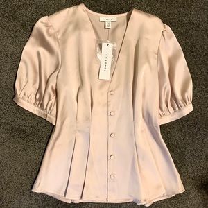 Topshop silky blouse